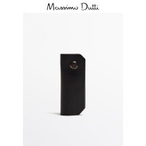 Autumn Winter new (STUDIO limited series) Massimo Dutti men accessories 2023 new black leather key buckle 08906878800