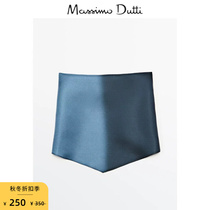 Discount Season Autumn Winter New Massimo Dutti 2023 Ladies Accessories Comfort Genuine Silk Gradient Color Handkerchief 06372656400