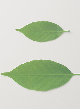 创意树叶变色叶子温度计