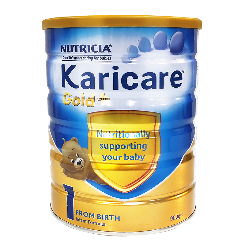 斯诺宝海外专营店新西兰可瑞康金装婴儿牛奶粉1段karicare小熊版宝宝奶粉有2段3段0