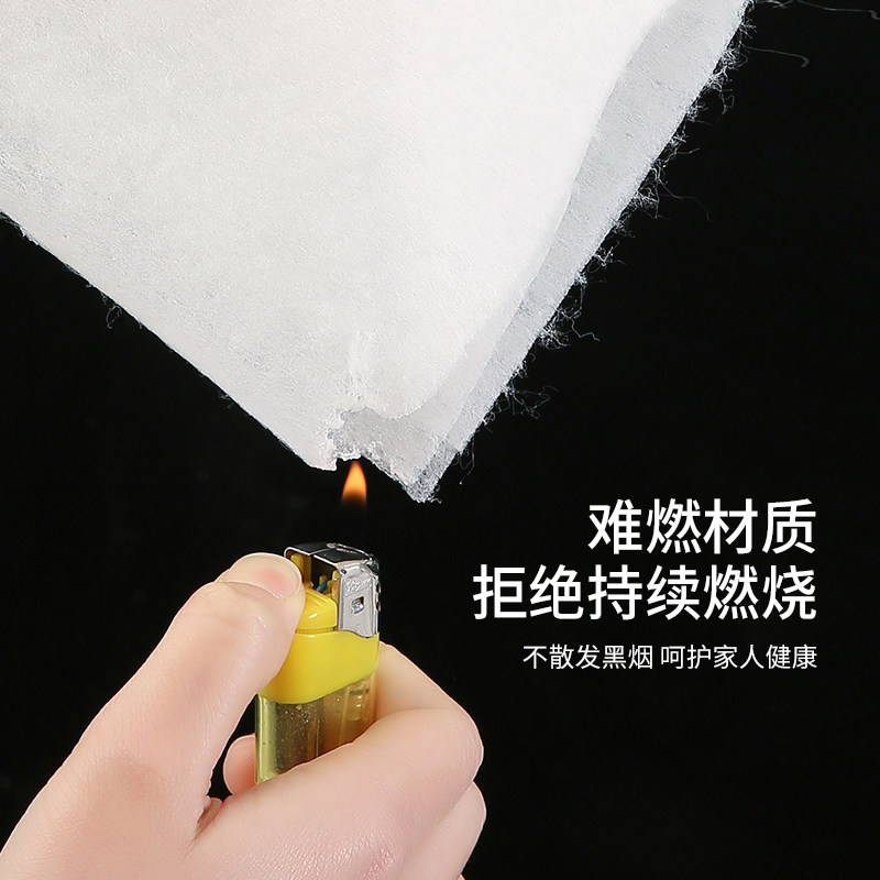 厨房抽油烟机吸油纸隔防油贴纸棉过滤网耐高温免清洗防油罩通用型