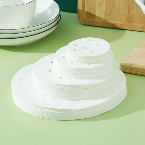家用蒸笼纸蒸包子垫屉蒸锅蒸馒头一次性防油纸不粘布面包纸托烘焙