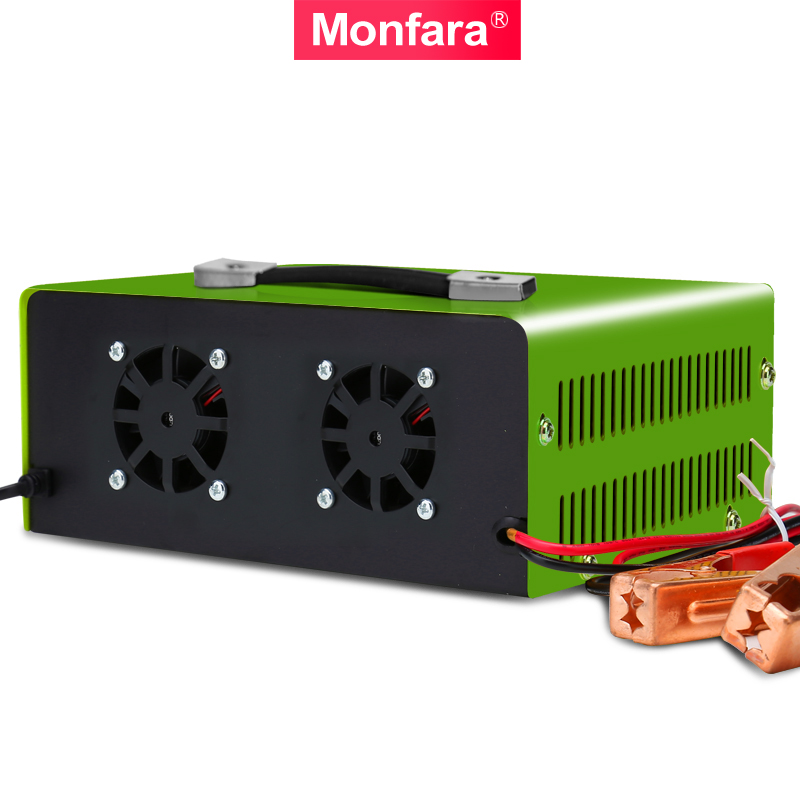 Monfara电瓶充电器12V24V专用汽车船用货车大功率充满自停纯铜 - 图3