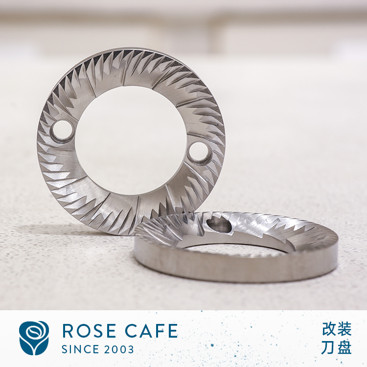 小飛鷹 正晃行電動磨豆機 改裝精密加工平刀盤 玫瑰咖啡單品刀盤