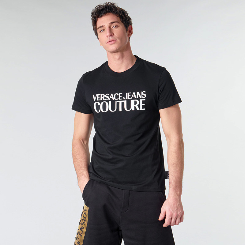 正品范思哲印花短袖t恤男新款圆领 怀远海外T恤