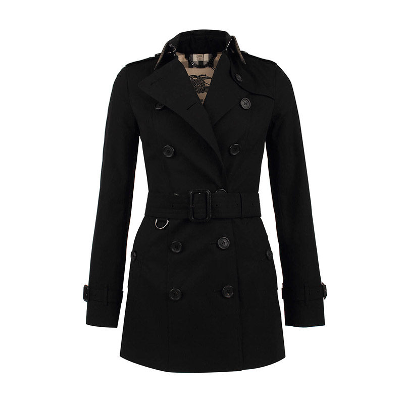 正品burberry /巴宝莉女士ss双排扣 怀远海外Polo衫