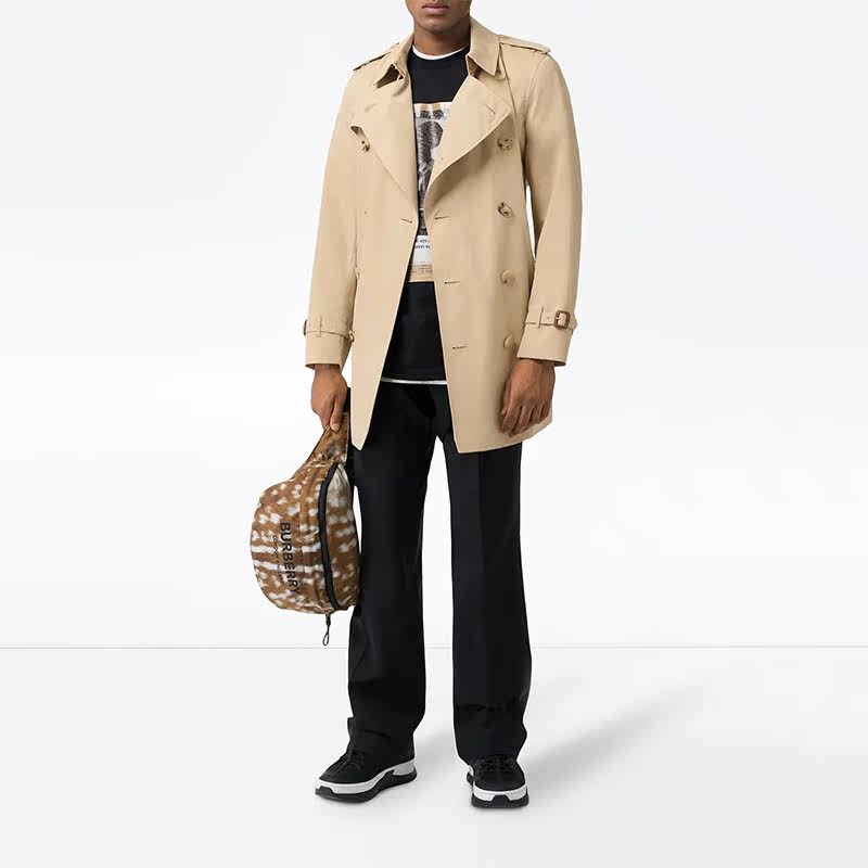 正品burberry /巴宝莉男士ys双排扣 怀远海外T恤