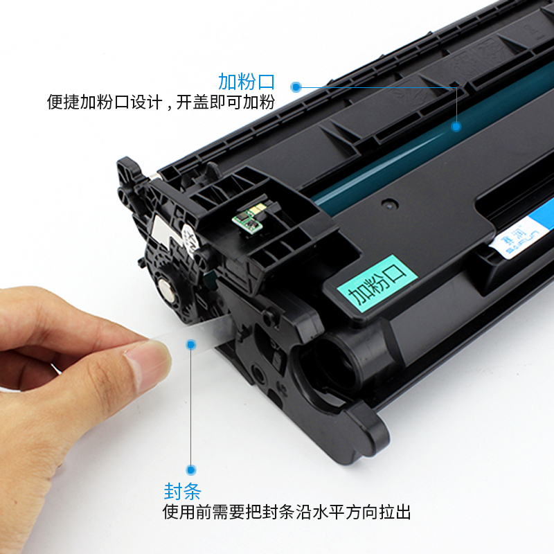 【带芯片】赛润适用惠普M507n硒鼓M507dn M507X M528dn M528f M528c打印机CF289A墨盒HP89A晒鼓HP89X cf289x - 图3