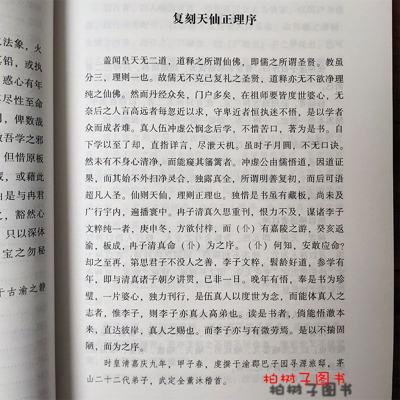 伍柳仙宗道学典籍丹道经典修炼静坐炼丹道天仙正理慧命经道家文化科仪周易参同契性命圭旨仙道口诀法脉仙宗修仙伍冲虚柳华阳hm - 图2