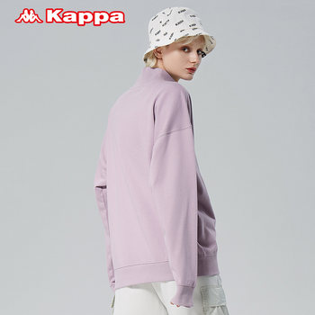 Kappa pullover ກິລາຜູ້ຊາຍແລະແມ່ຍິງ ຄໍມົນ ວ່າງແລະຫຼຸດລົງໃນພາກຮຽນ spring ແລະ summer-K0AY2WT66D