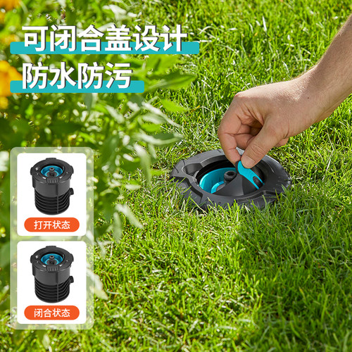德国进口GARDENA嘉丁拿园林绿化快速6分庭院取水器园林快速取水阀 - 图2