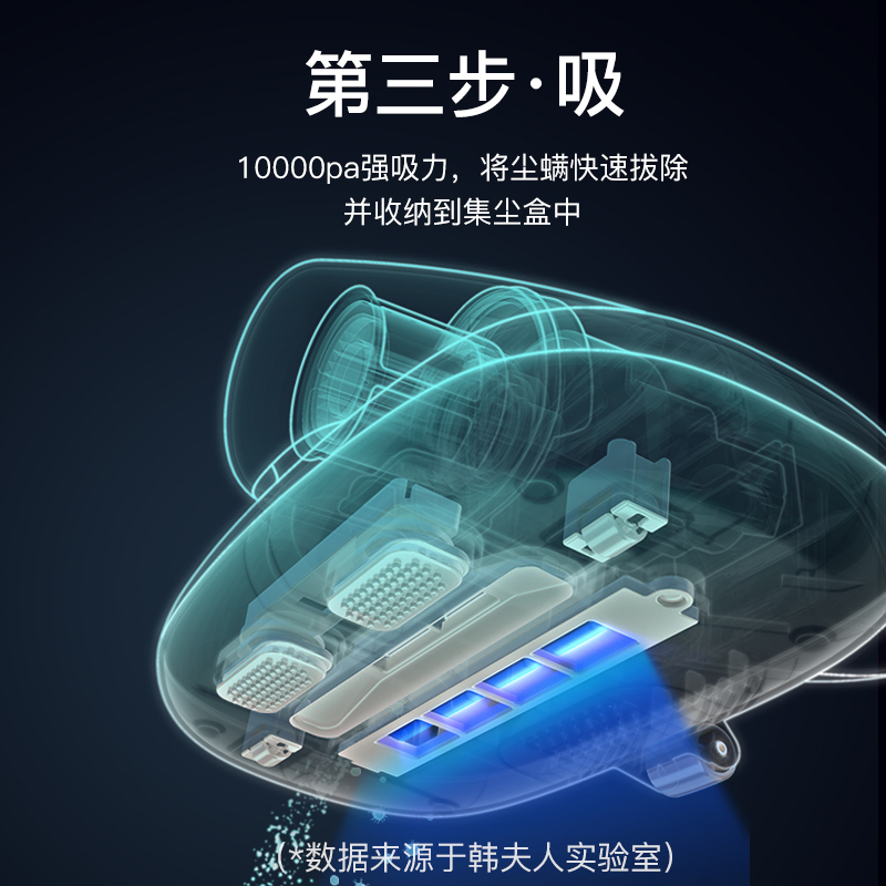 韩夫人旗舰店韩夫人除螨仪家用床上杀菌吸尘器小型去螨虫吸螨紫外线除蝻机神器1