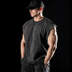 Laura Star 1572 fried snowflake retro vest sports men's fitness casual American training sleeveless