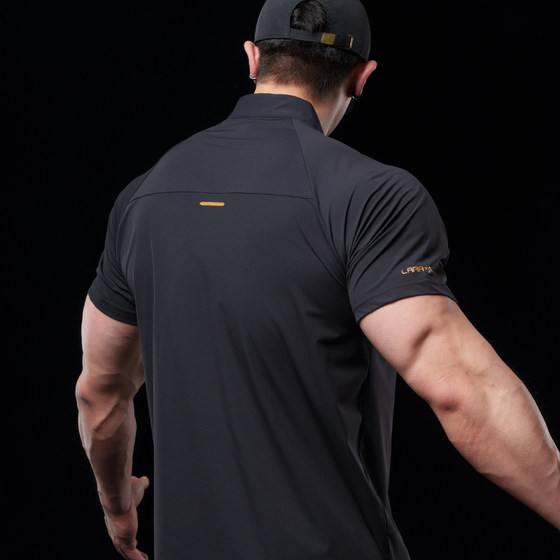 Laura Star 1521 men's moisture-wicking and cool-feeling training sports short-sleeve