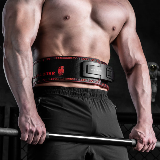 Laura Star 0899ID series quick buckle belt squat deadlift professional fitness weight lifting waist buckle men's weight