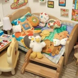 Хлопковая кукла, мебель, маленький двухэтажный комплект, 20см