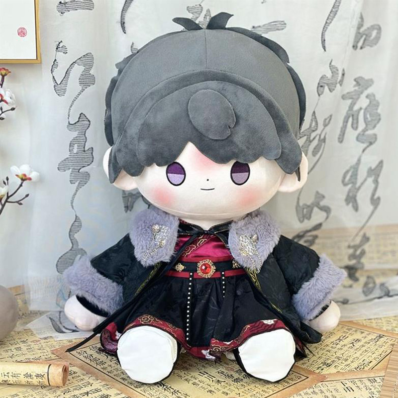 40cm娃衣棉花娃娃衣服古风一番赏坐姿款玩偶公仔日常百搭原创汉服 - 图1