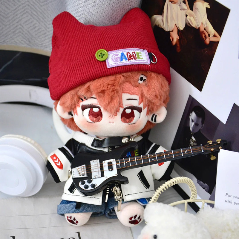 20cm娃衣棉花娃娃无属性现货弘乐岚音玩偶套装帅气帽子制服小配件,淘宝优惠券,粉丝福利购,淘宝优惠卷