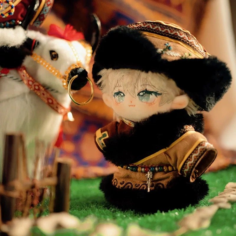 20cm棉花娃娃娃衣原创正版正品无属性民族风毛绒玩偶可换装套装,淘宝优惠券,粉丝福利购,淘宝优惠卷