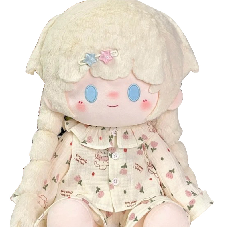 40cm娃衣棉花娃娃衣服原创正版无属性现货绵绵入怀玩偶套装 - 图3