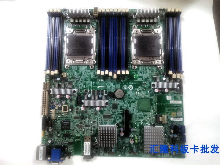 泰安S7067主板X79双路 C602支持E5 V2主板带万兆网卡支持REG DDR3-图0