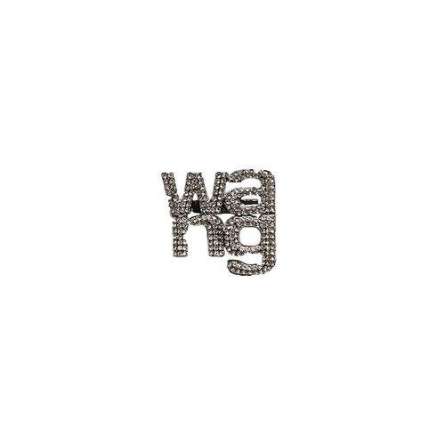 SR2020新款夏季WANG胸针女百搭饰品防走光胸前水钻装饰固定小别针 - 图3
