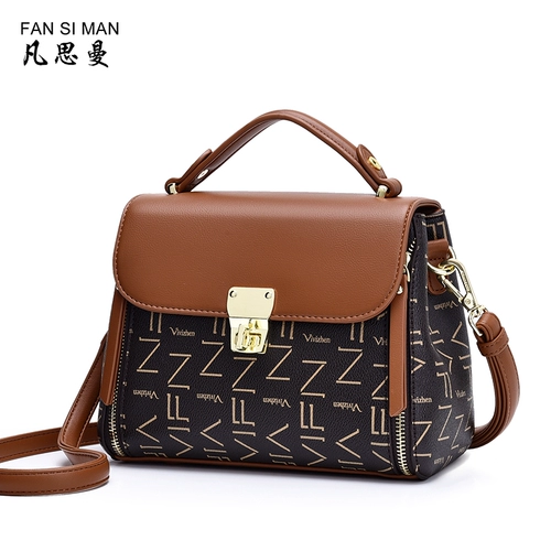 凡思曼 Вместительная и большая сумка на одно плечо, сумка через плечо, коллекция 2023