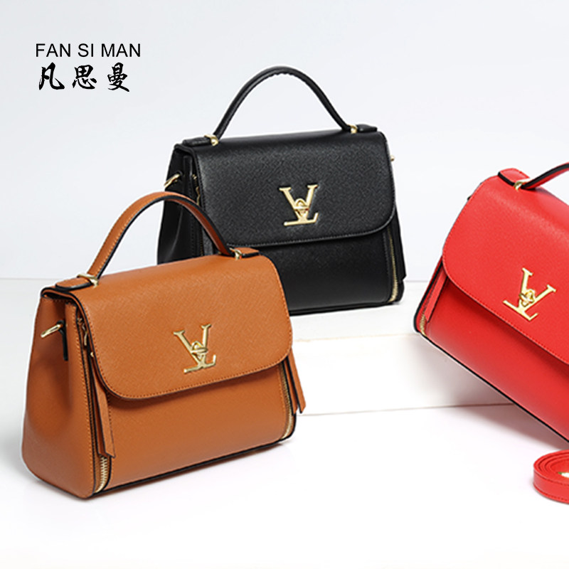 凡思曼中年小方包2023质感潮斜挎包 凡思曼女士包袋