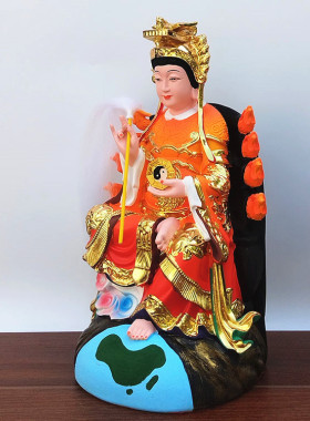 神像树脂居家供奉后土娘娘