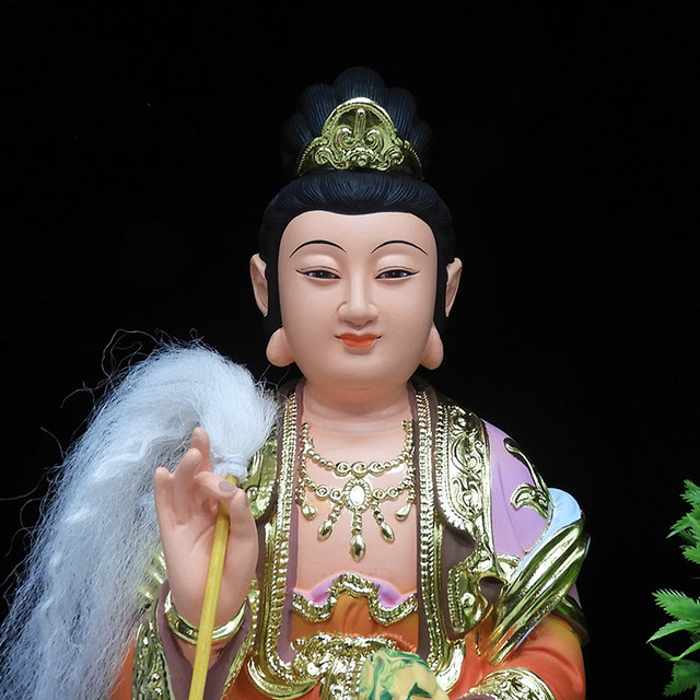 Nuwa Empress 16 inch resin patched sky statue