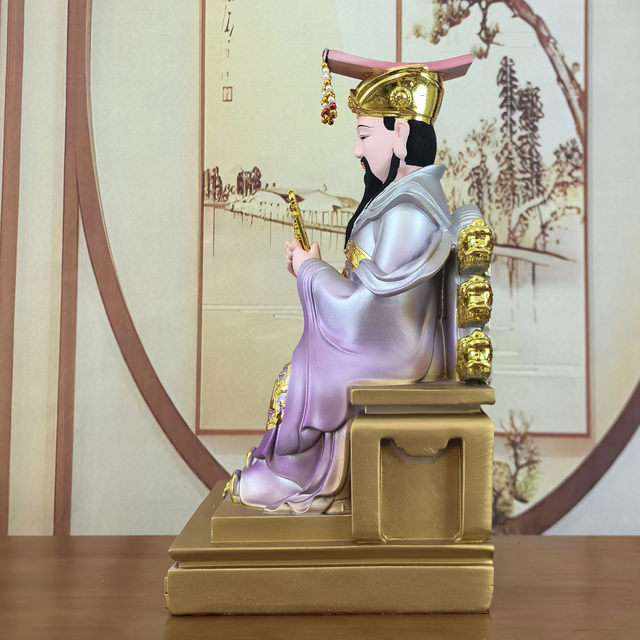 Ziwei Emperor Statue Resin Buddha Statue Four Emperors Statue Arctic Emperor Buddha Statue