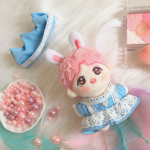 现货娃衣10cm海星体12厘米正常体棉花娃娃公仔玩偶公主裙子套装 - 图1