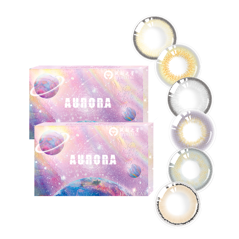 黎深cos美瞳半年抛大直径恋与深空显色混血正品男官网隐形眼镜3PW - 图0