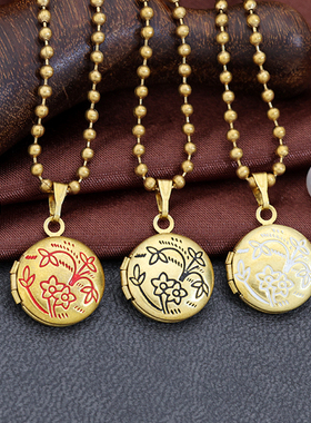 相盒黄铜男女通用定制刻字