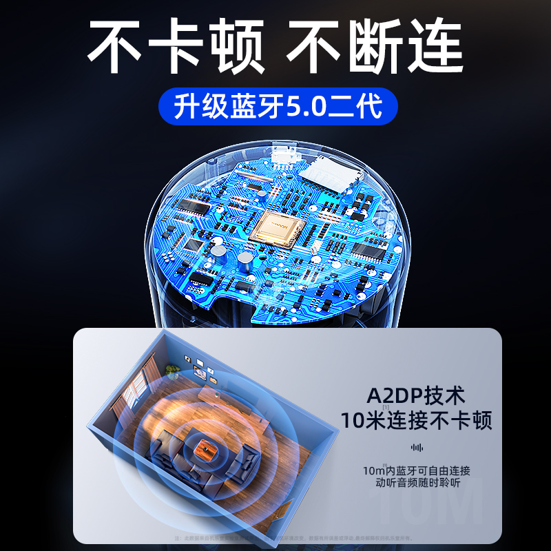 李佳埼推荐超重迷你无线家用小音响 joyroom慕谷无线/蓝牙音箱