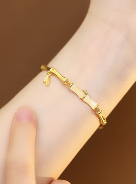 竹节手链2025新款爆款复古