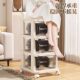 Trolley storage rack floor-standing drawer snack rack household multi-layer baby storage toys and debris storage cabinet