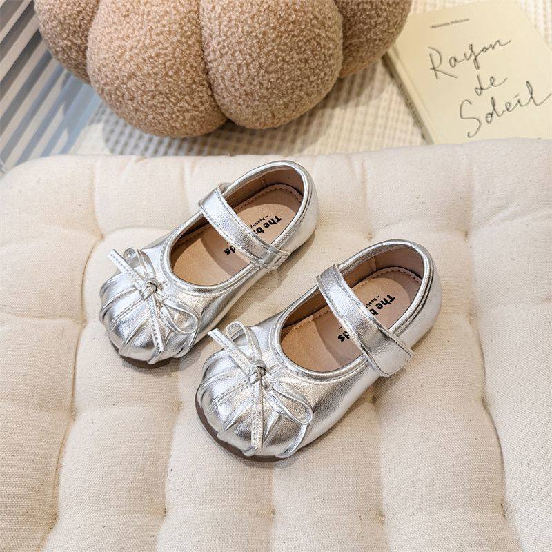 女童公主鞋洋气小女孩皮鞋2025春秋新款儿童软底防滑蝴蝶结单鞋潮,淘宝优惠券,粉丝福利购,淘宝优惠卷