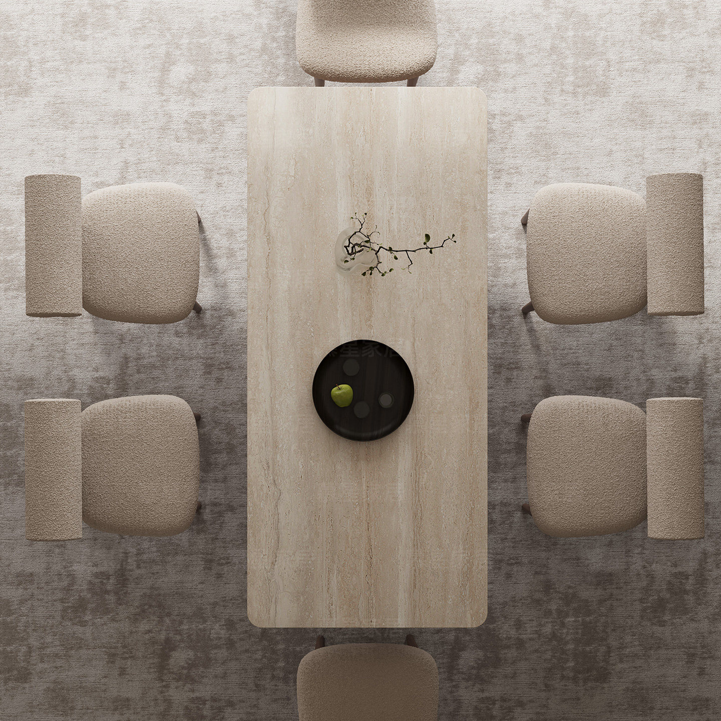 2025法式复古洞石岩板餐桌中古风德利丰原创家用岩板实木餐桌,淘宝优惠券,粉丝福利购,淘宝优惠卷