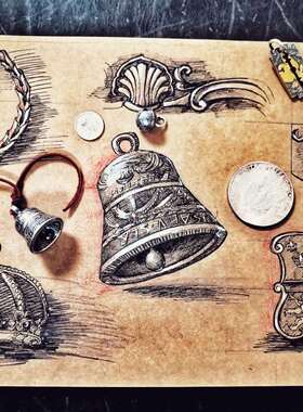 幸运银饰St.Z手工老银币原创