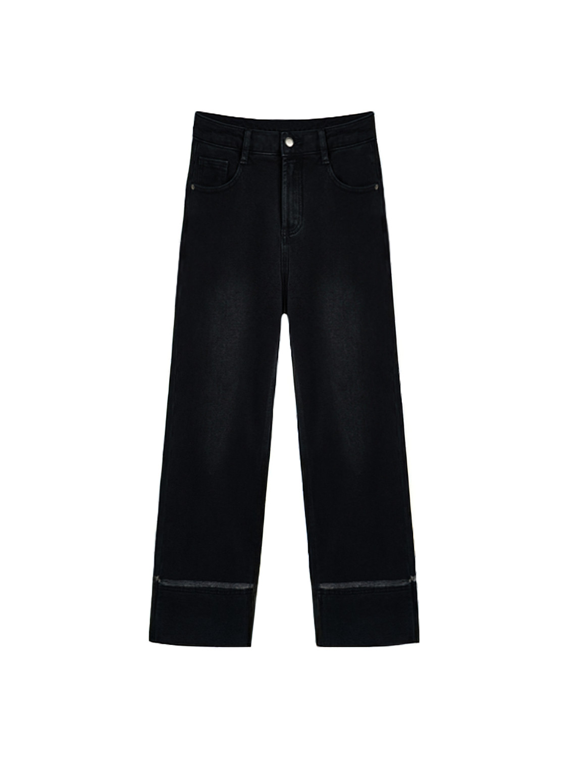 梨型身材直筒牛仔裤女秋冬新款胖妹妹mm高腰宽松显瘦九分烟管裤子,淘宝优惠券,粉丝福利购,淘宝优惠卷