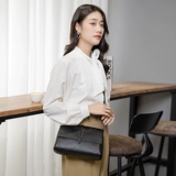 米印软皮包包女包2022新款时尚气质女士小方包简约百搭单肩斜挎包