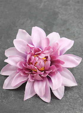 假花仿真花非洲菊花 边夹花朵头饰装饰花 比基尼泳装拍照摄影绢花
