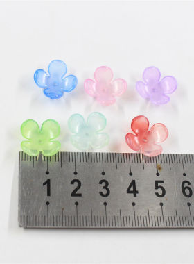 diy手工串珠新款蝴蝶兰花瓣16mm