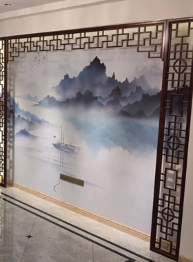 6S东阳木雕中式实木挂落