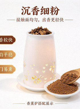 新款陶瓷隔火香品香薰香沉香炉