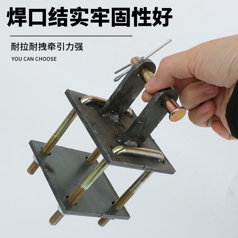 加厚快装快卸电动三轮车拖车连接器牵引吊扣小吃摆摊车露营车挂钩 - 图3