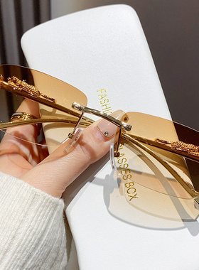 驾驶无框开车专用眼睛防紫外线