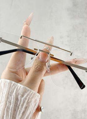 无框切边工艺墨镜防紫外线