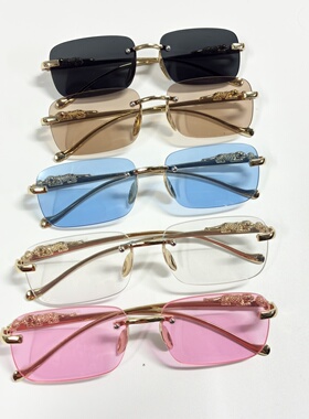 2025新款无框切边墨镜女夏季